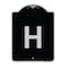 Signmission Sign with Letter H Heavy-Gauge Aluminum Architectural Sign, 24" x 18", BS-1824-22950 A-DES-BS-1824-22950 - alternate 1